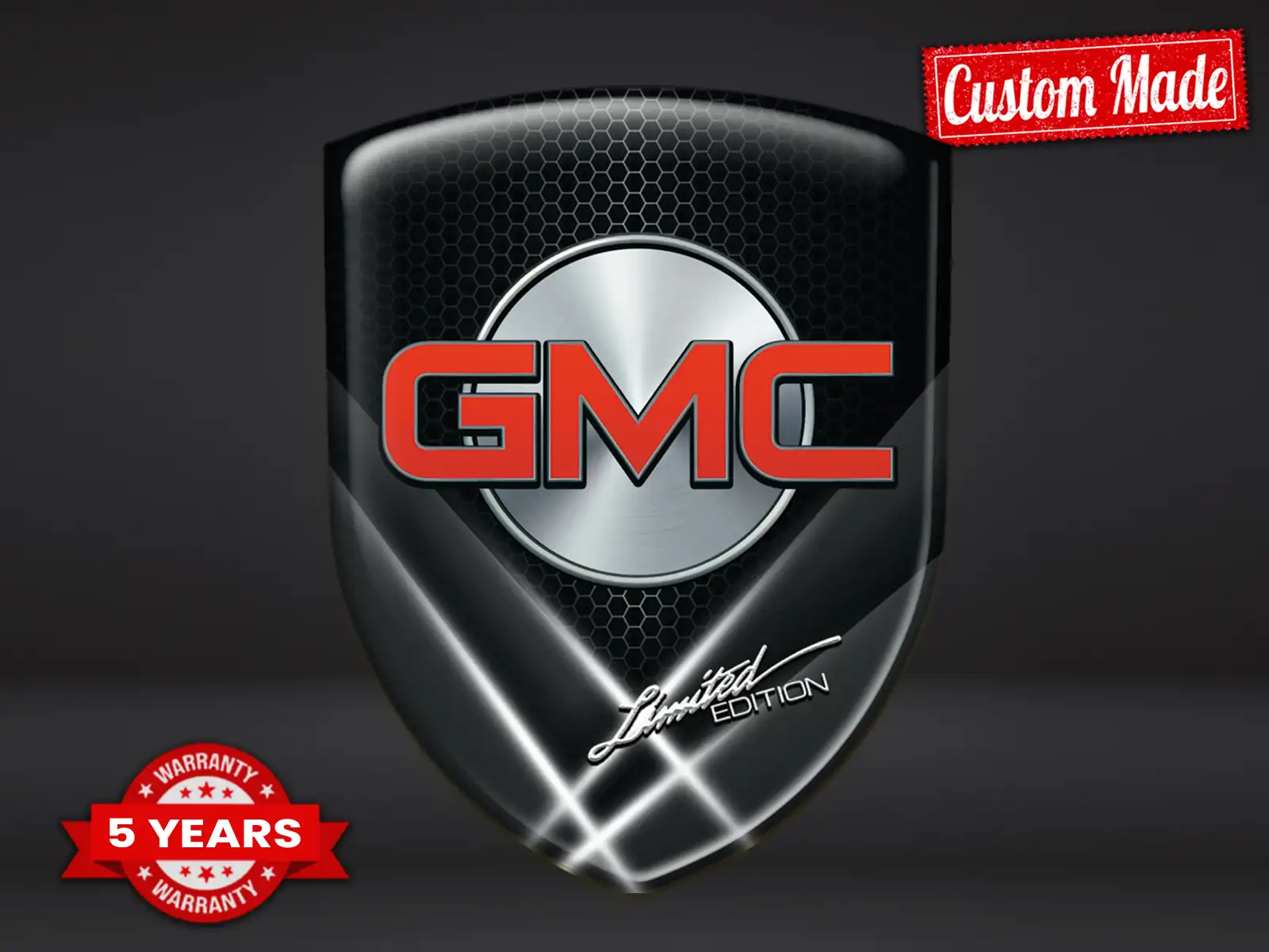 GMC Pegatinas Logo Personalizadas Estilo Máximo Duradero Pro